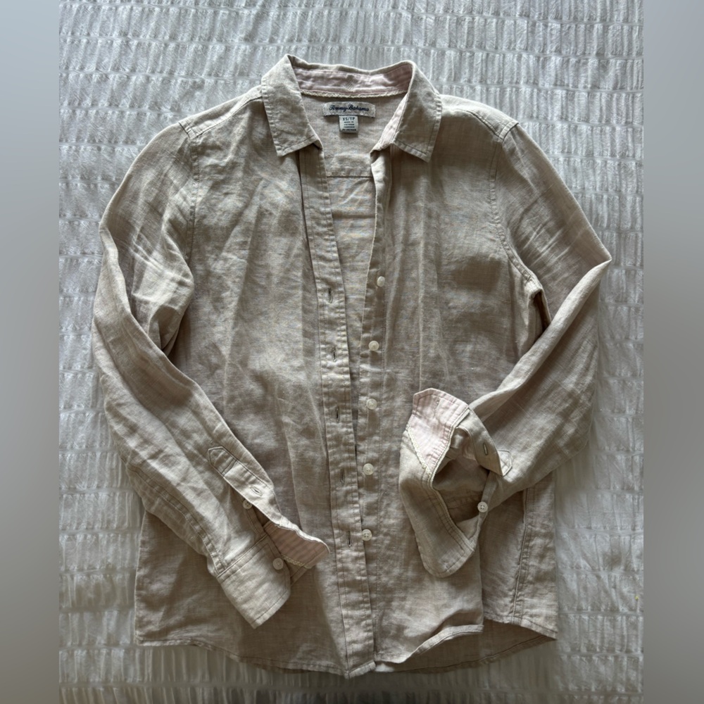 Tommy Bahama 100% Linen Shirt
